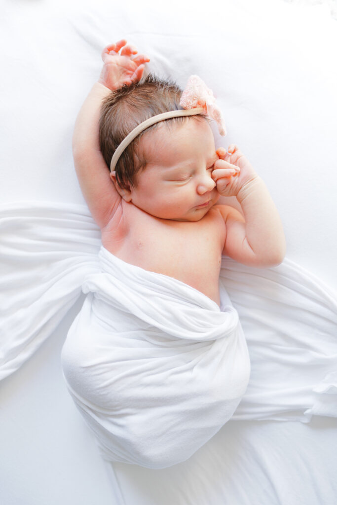baby photos in Virginia beach capturing a beautiful baby girl